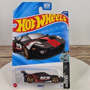 Hot Wheels Ford GT Borla Exhaust Modified Die-Cast Car